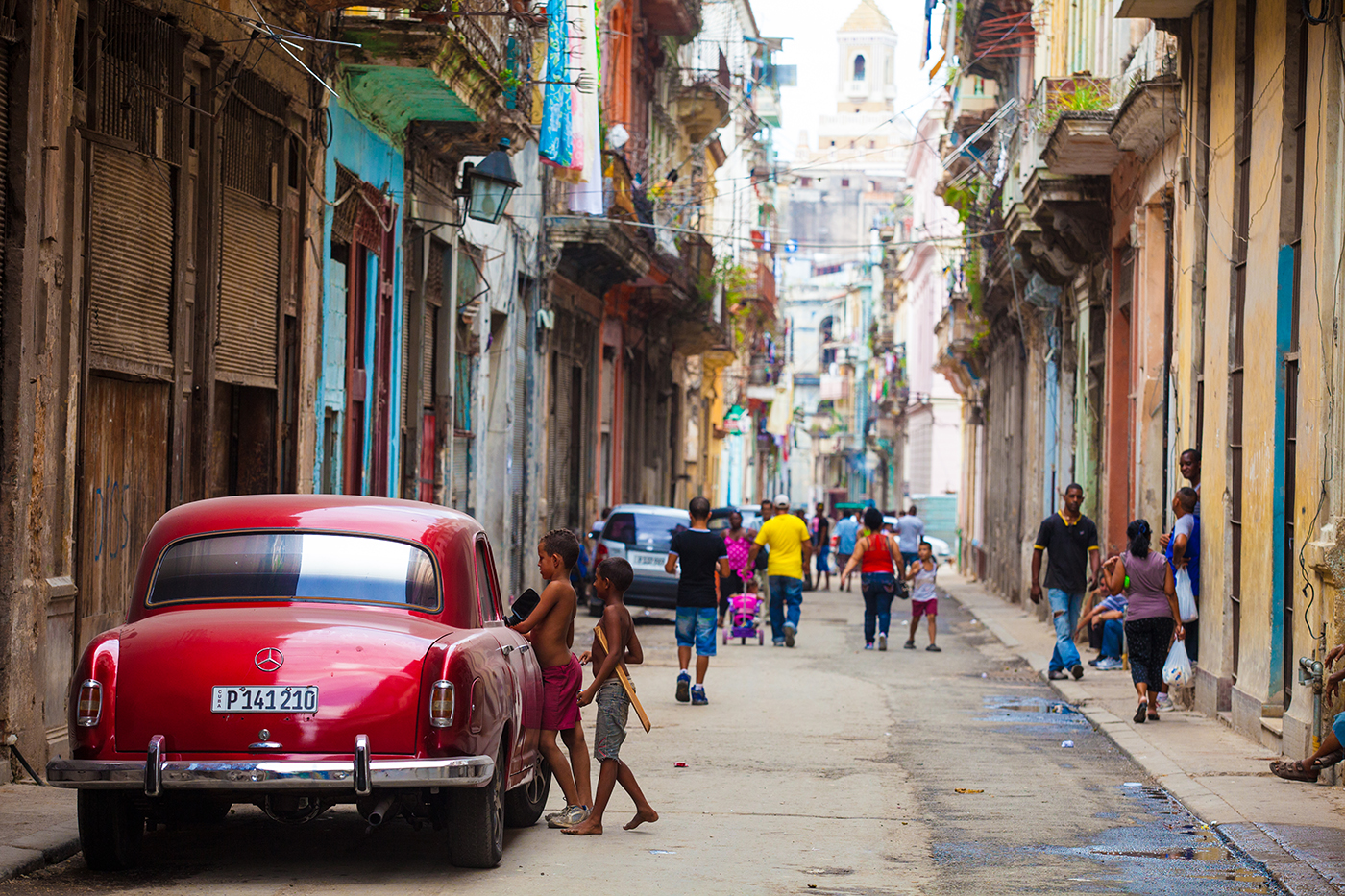 Foto tomada por Luis R. Vidal en La Habana Vieja durante uno de nuestros viajes.